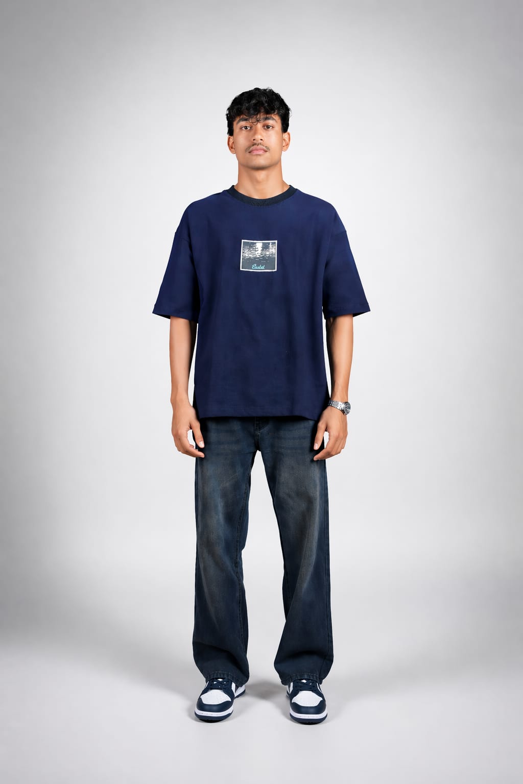 Classic Acid Wash Black Tee